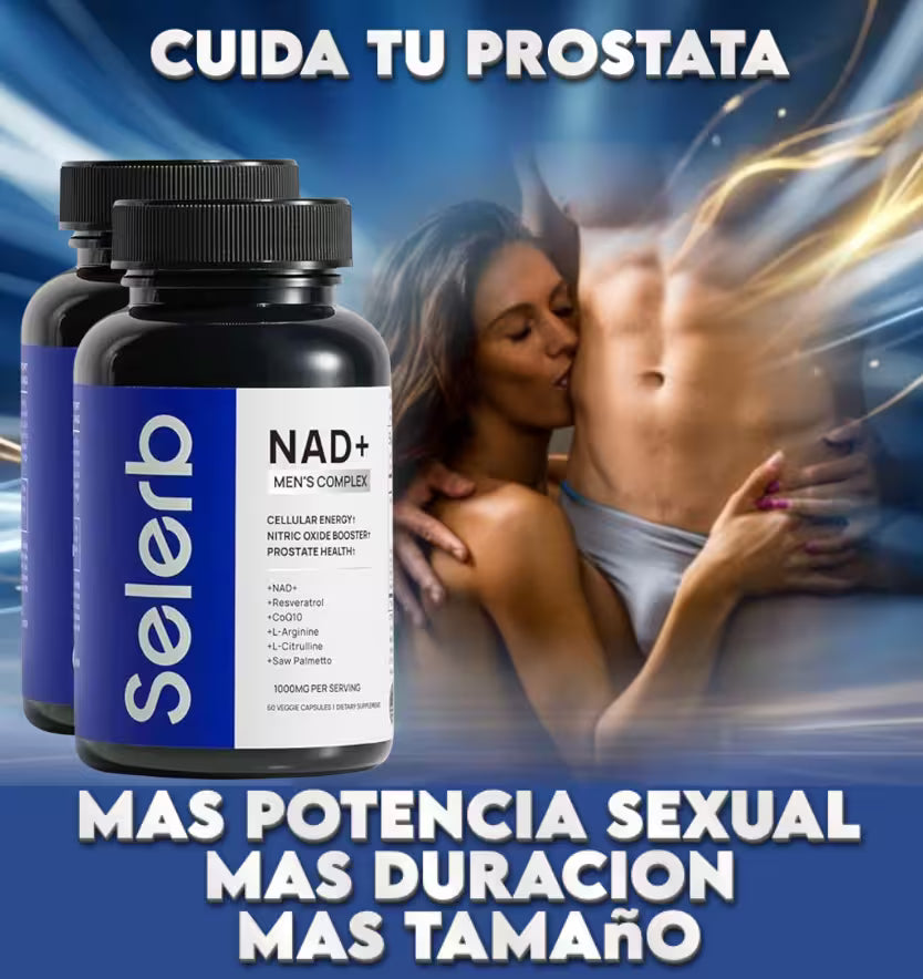 NAD+ SELERB: OFERTA 2X1, HAGA FELIZ A SU PAREJA MIENTRAS CUIDAS TU PROSTATA.