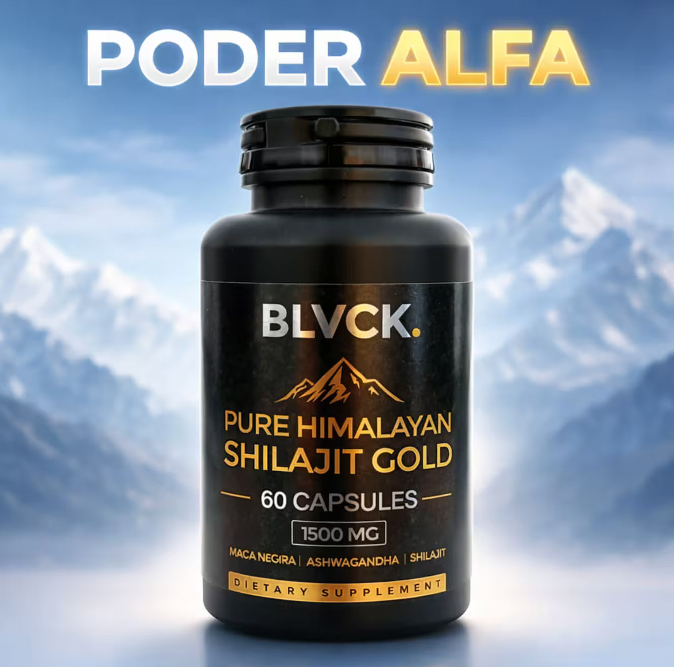 Shilajit Gold – Explosión de Energía y Deseo Masculino